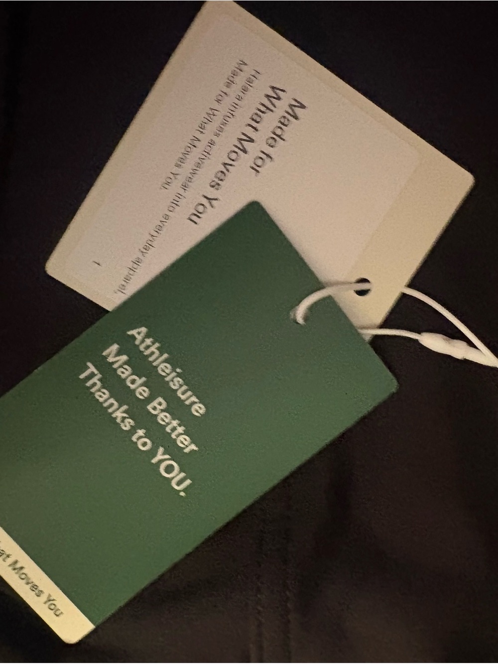 HALARA Gray Apparel Care and Size Tag